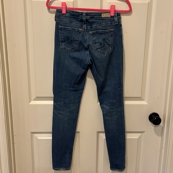 AG Adriano Goldschmied super skinny legging ankle jeans, size 27 - Picture 5 of 8